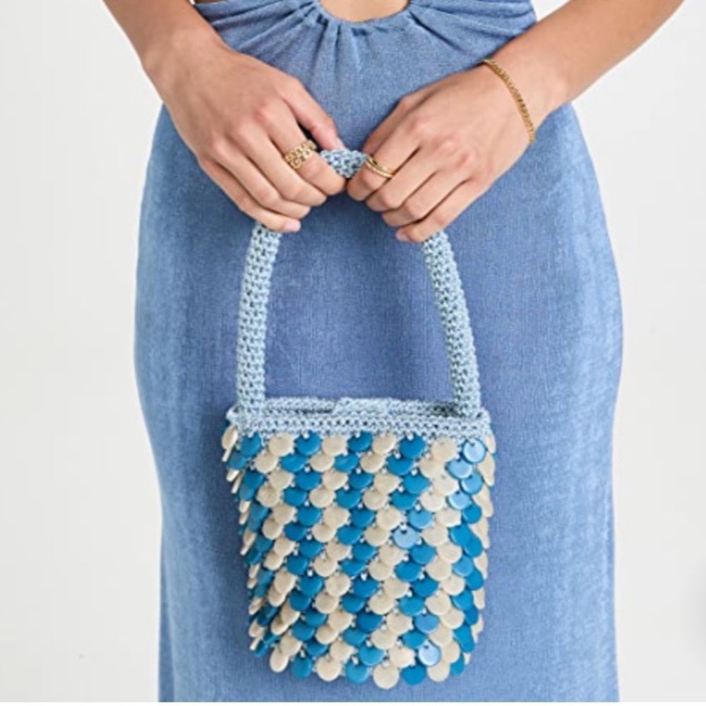 NWT Lele Sadoughi Beatrix Beaded Bag unused brand new in original packaging